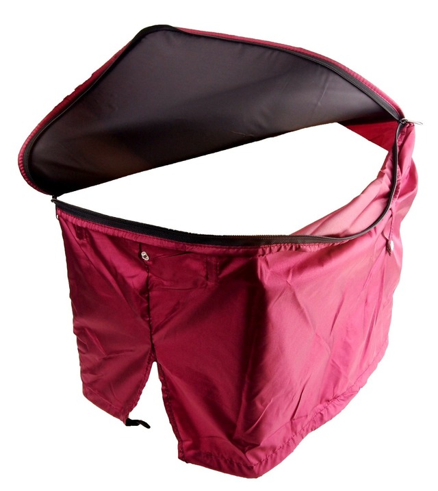 MARUTO(マルト) 2段式後ろ用ファスナーバスケットカバー BCR-2450 黒