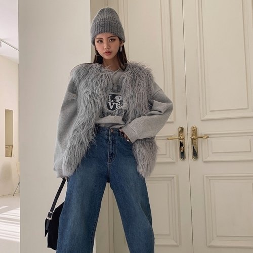 ベスト ファー 秋冬新作 ファーベスト カジュアル キレイめ パーティー お呼ばれ 韓国 ファッション 華やか エレガント ベスト ファー 秋冬新作 ファーベスト カジュアル キレイめ パーティー