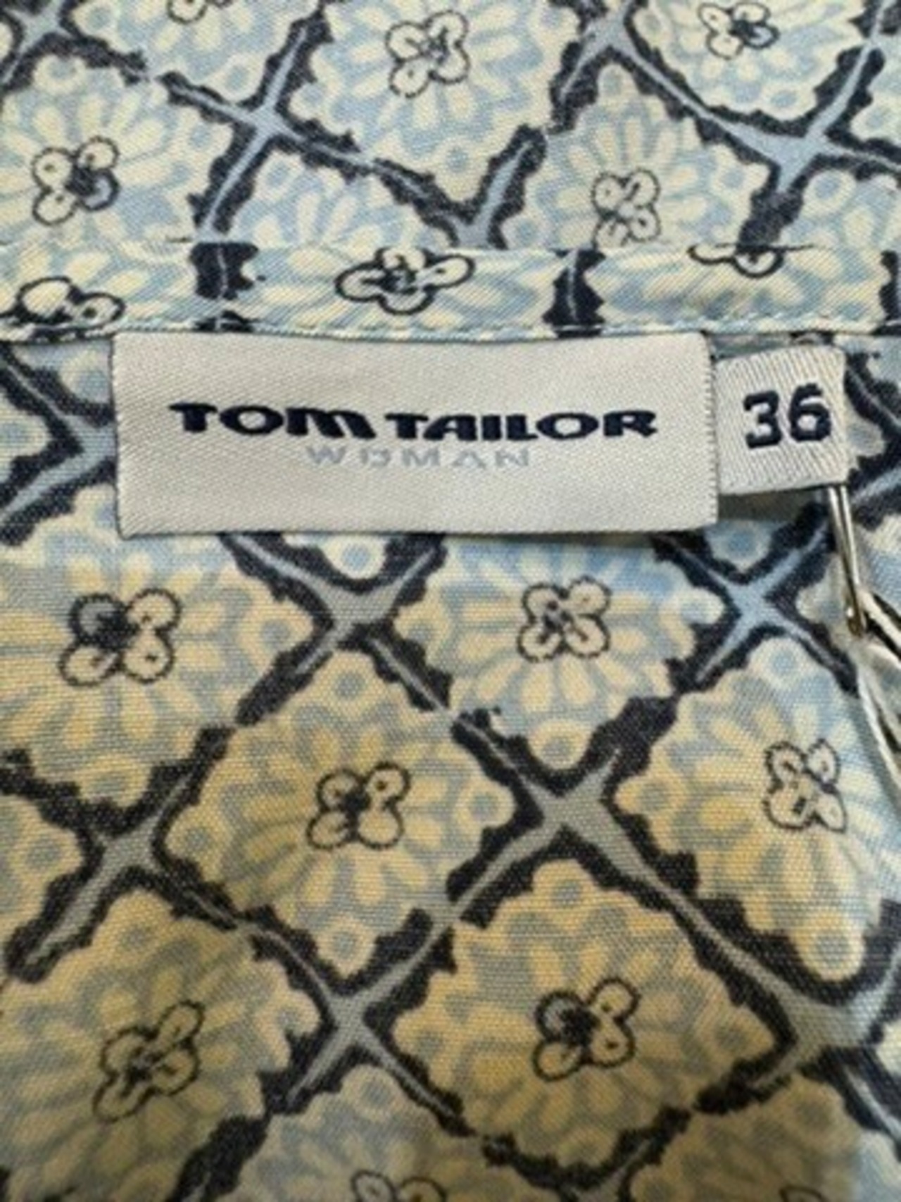 TOM TAILOR フラワーパターンロングラップスカート