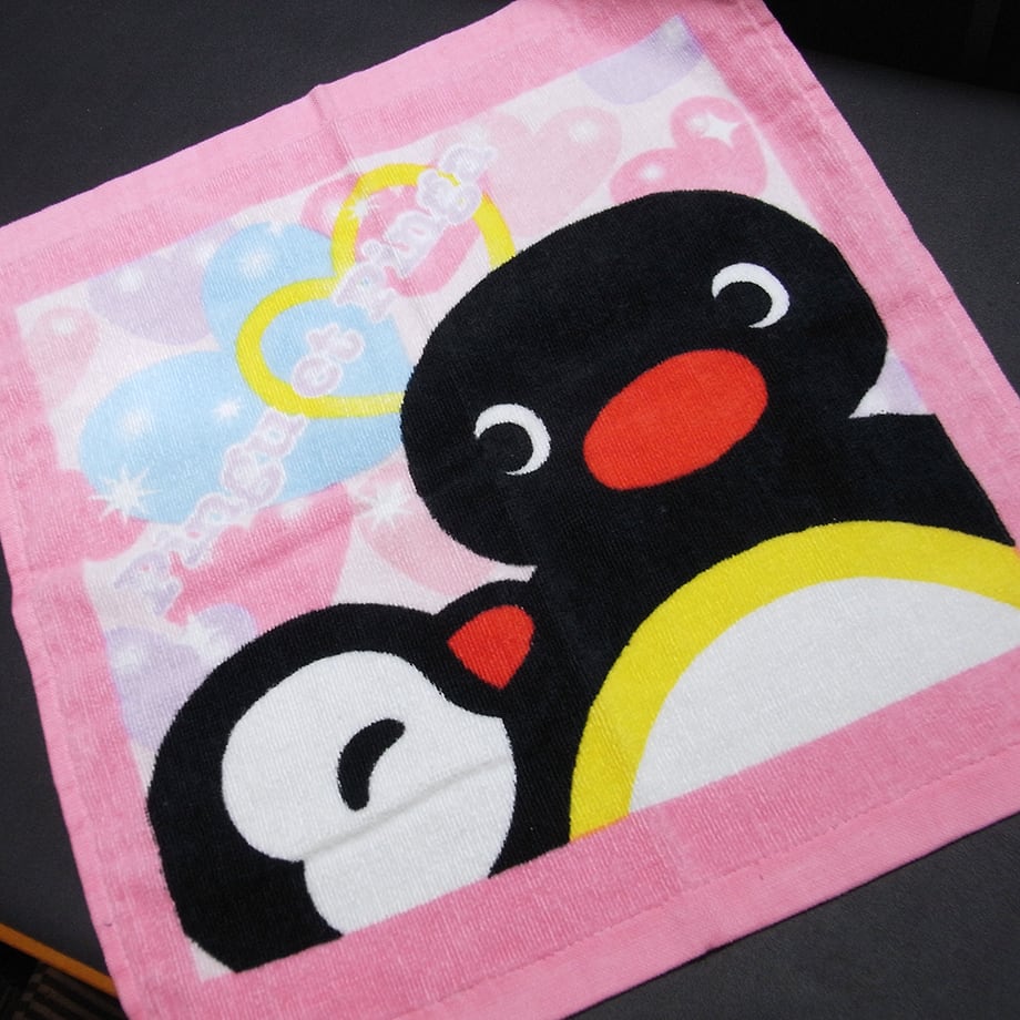 zakka149］ピングーの少し大きめハンドタオル | 古着＆リメイク モダン屋