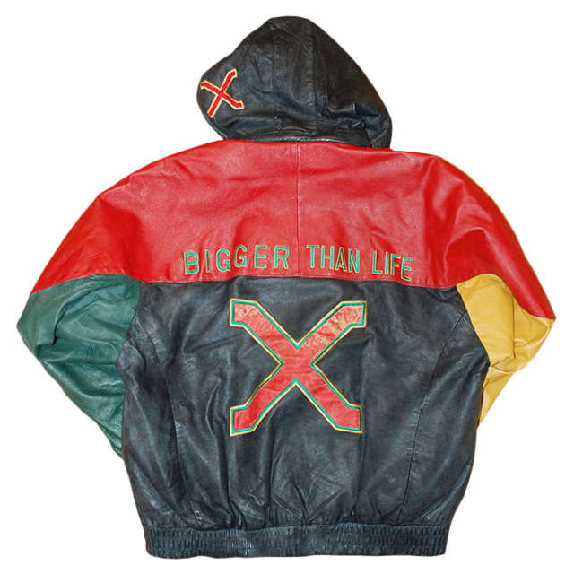 Malcolm x leather jacket top