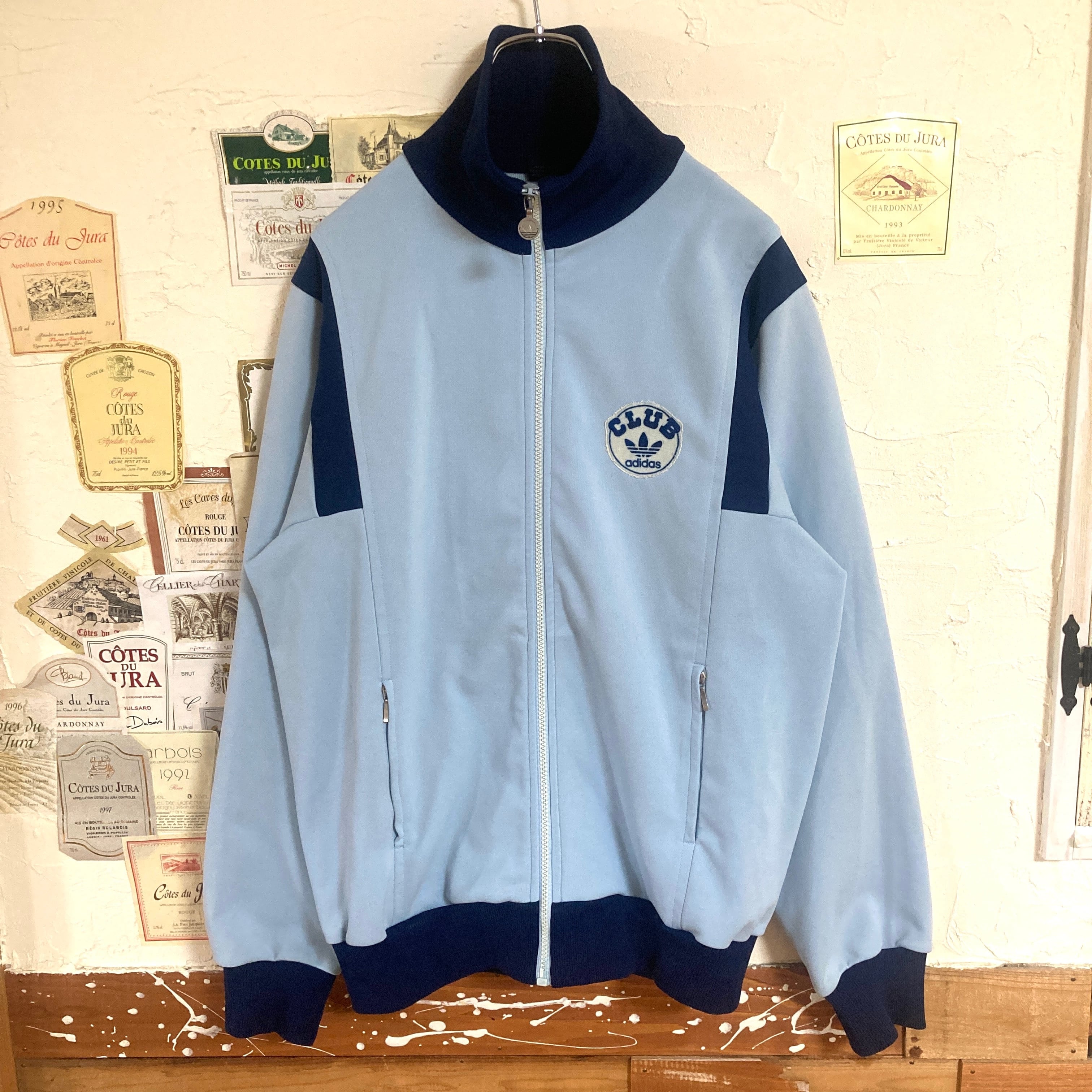 【希少】 70s~80s CLUB adidas トラックジャケット ジャージ