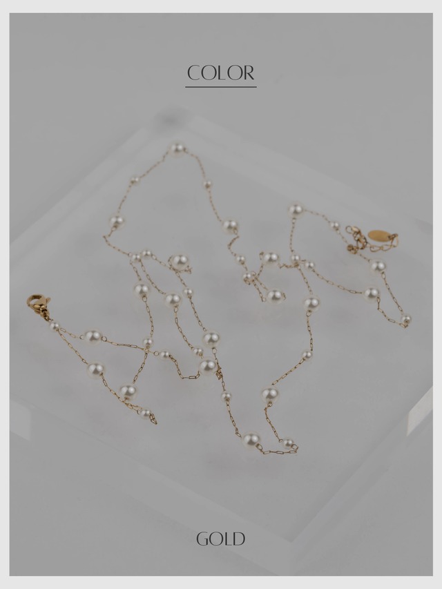 Necklace -Gold-