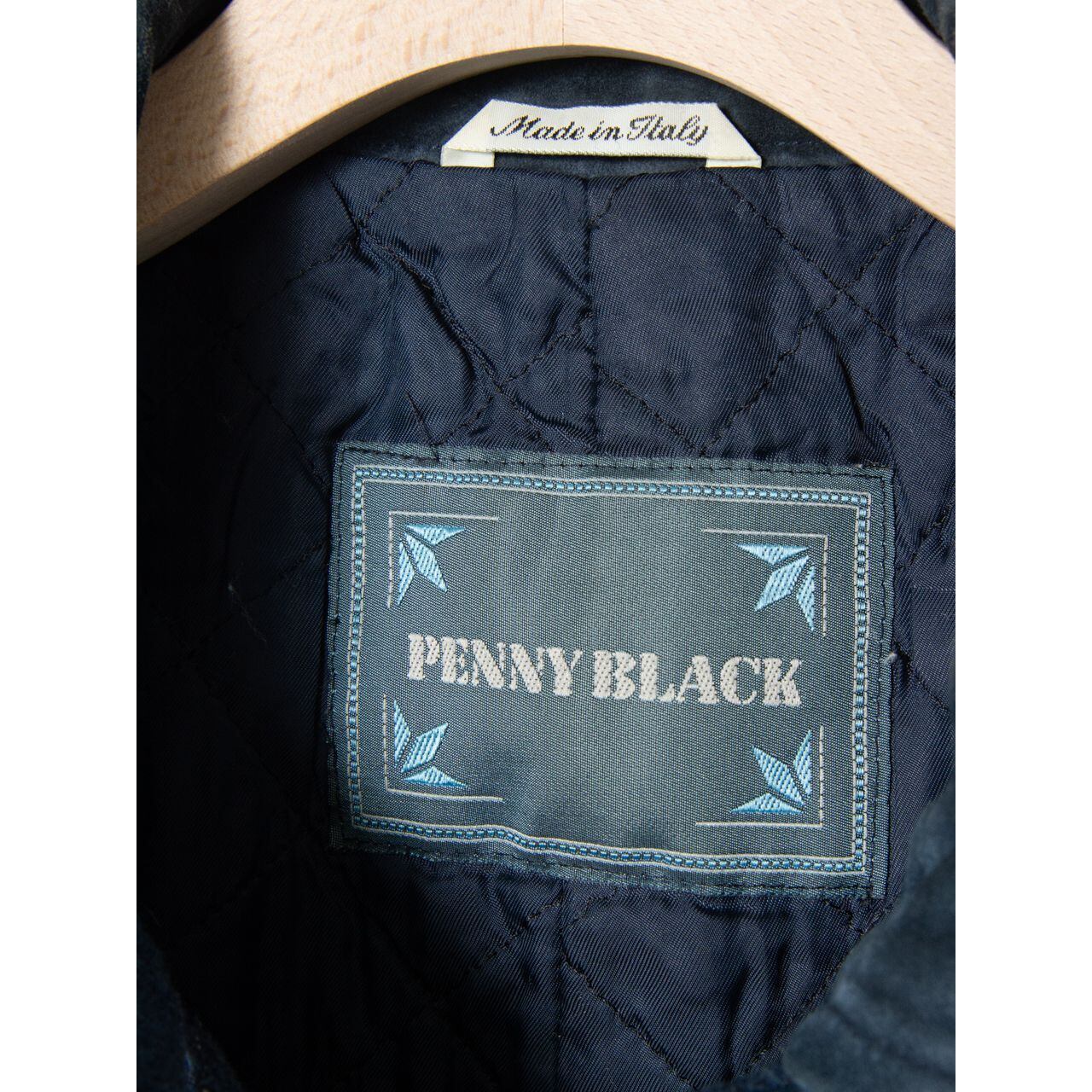 【PENNY BLACK】Made in Italy oversized block check padding coat（ペニーブラック イタリア製 ブロックチェックオーバーサイズ 中綿コート）10b