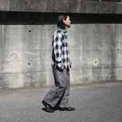 BOWBOW(バウワウ）レーヨンチェックシャツ,ANACHRONORM(アナクロノーム)PIGMENT DYED DUCK PAINTER PANTS