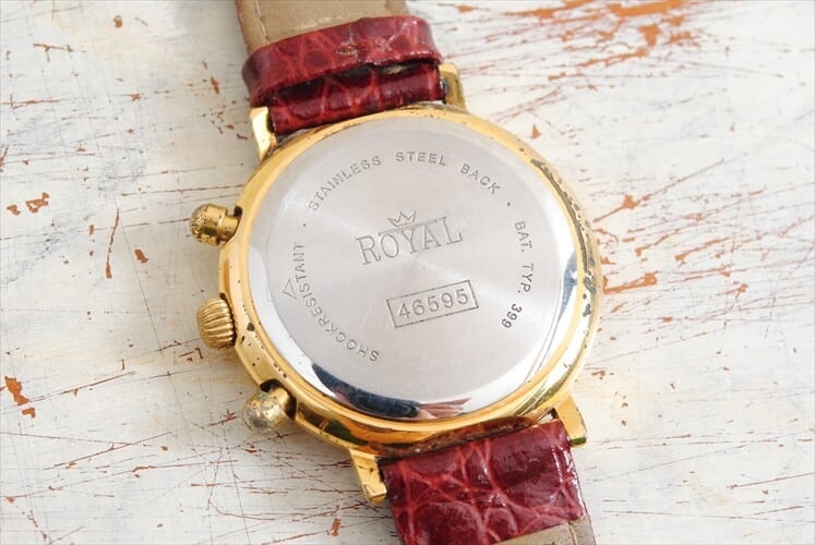 スイス製 ROYAL SWISS 腕時計 クロノグラフ メンズ ヴィンテージ アンティークウォッチ 時計 ig1372 | ヴィンテージ雑貨のお店  Callum shop powered by BASE