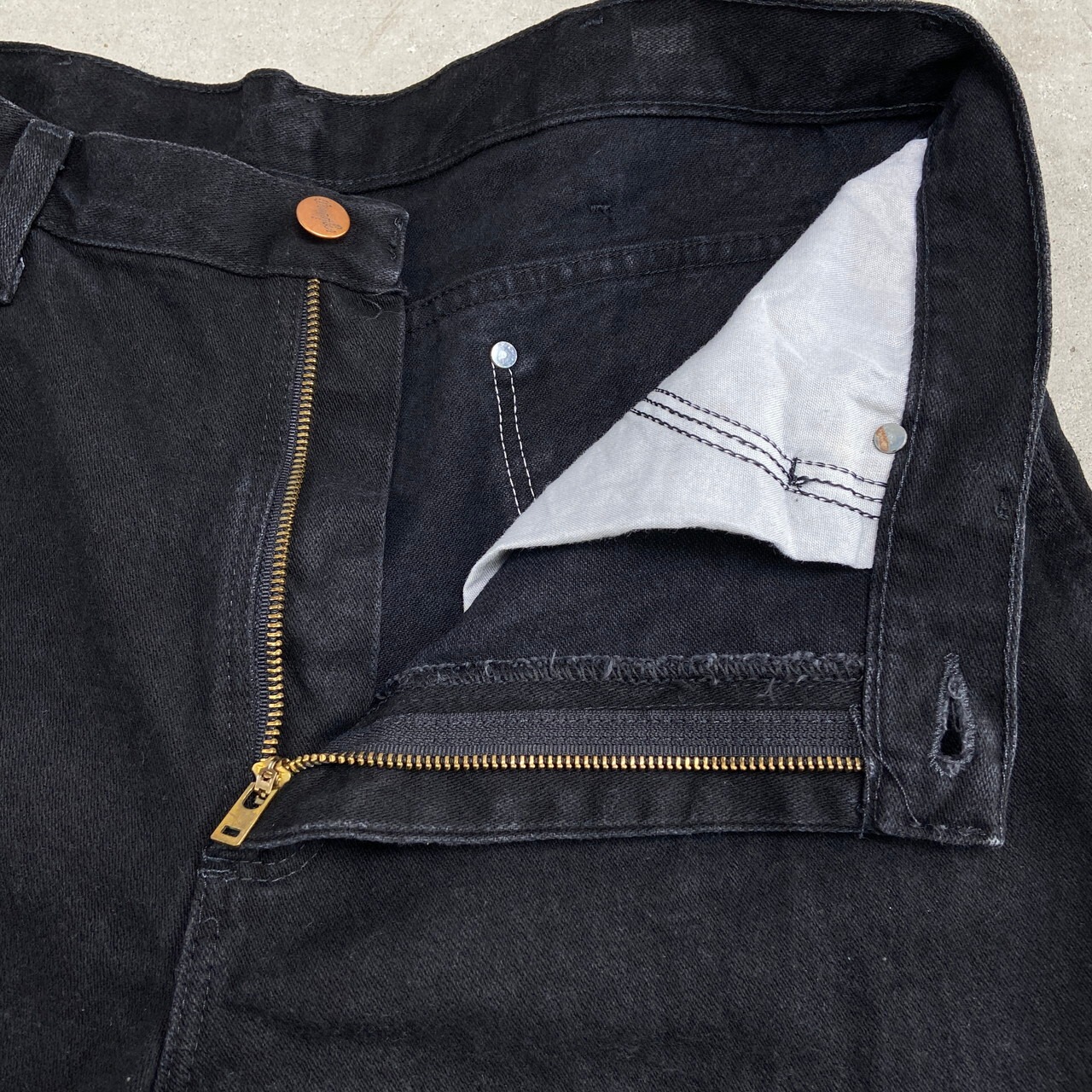 00年代 Wrangler ラングラー ブラックデニムパンツ 936WBK メンズW34