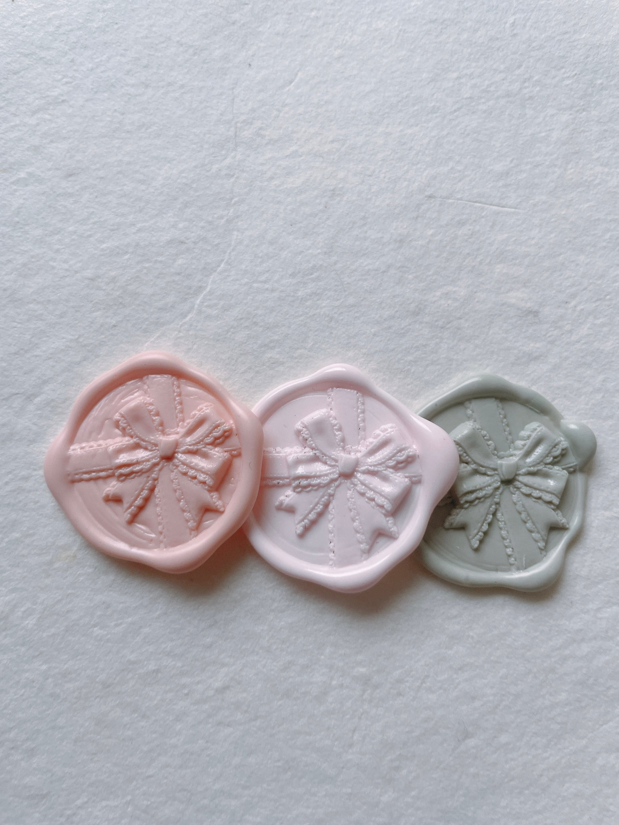 Wax Stamp -Spring ribbon