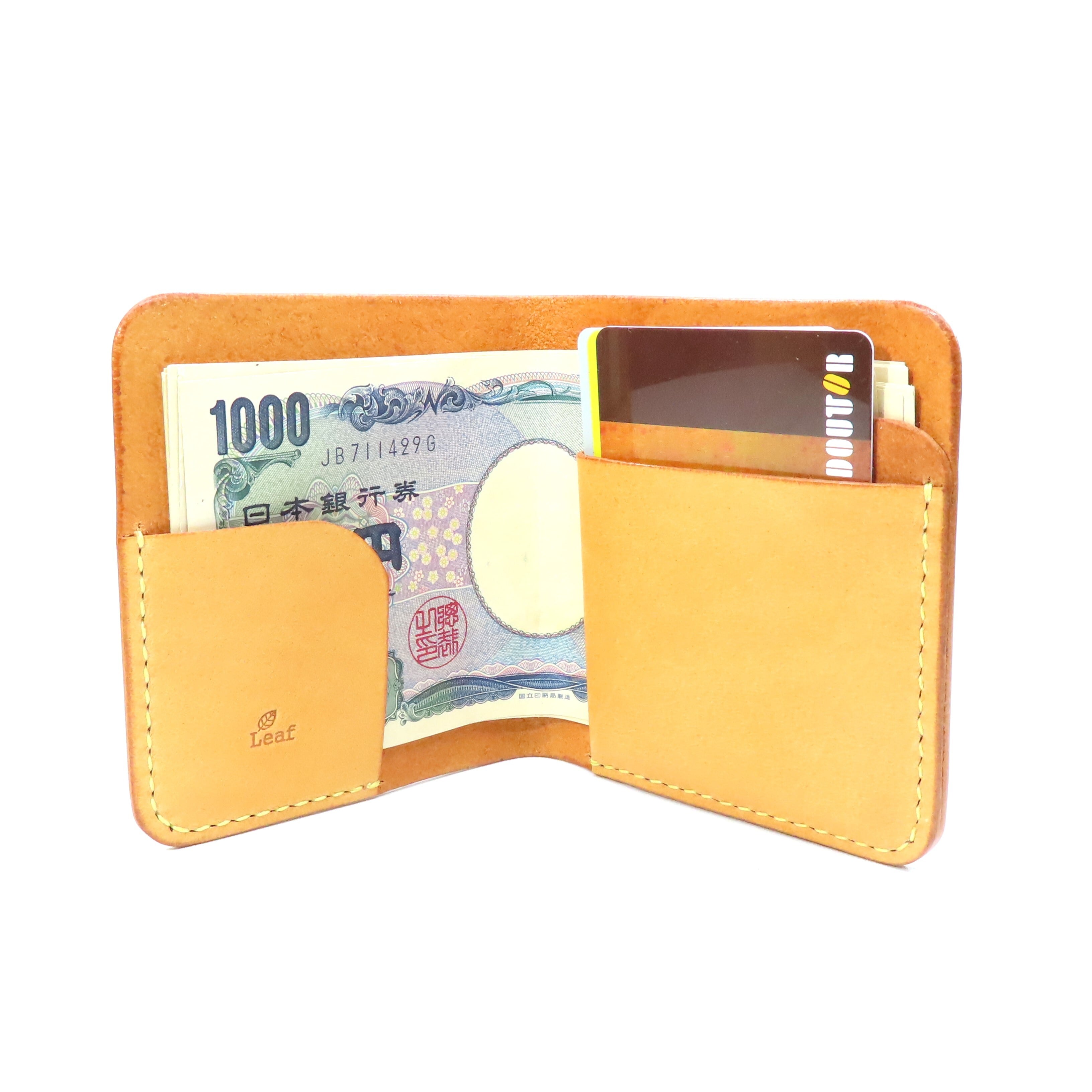 ハンドメイド牛ヌメ革マジックウォレット