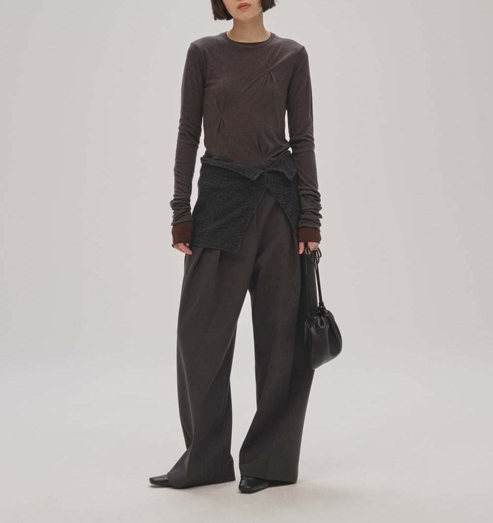 TODAYFUL Tuck Layered Long T-shirts | Loveliest