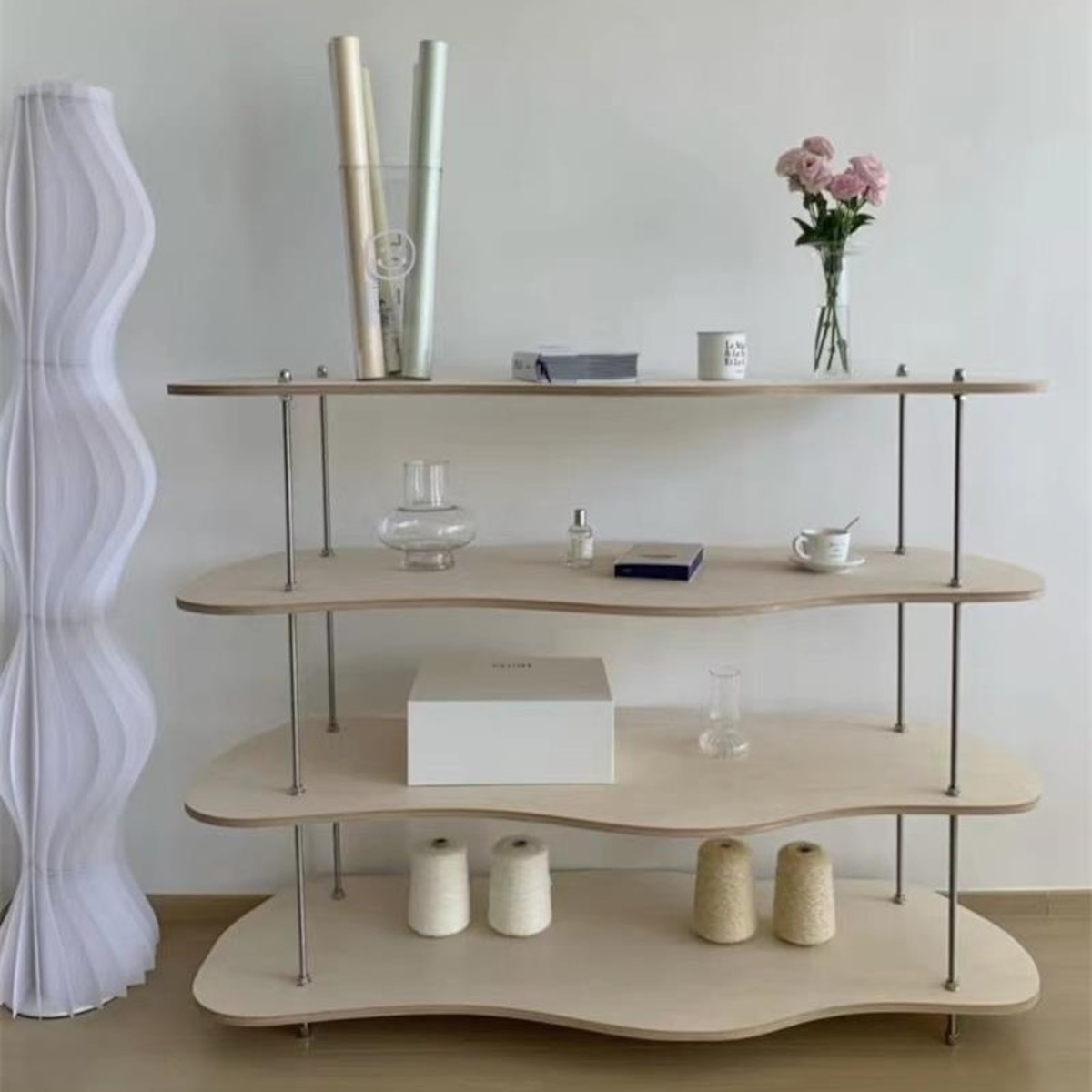 貴重✓ 本棚 ウッドラック オープンシェルフ シェルフ ブックスタンド  