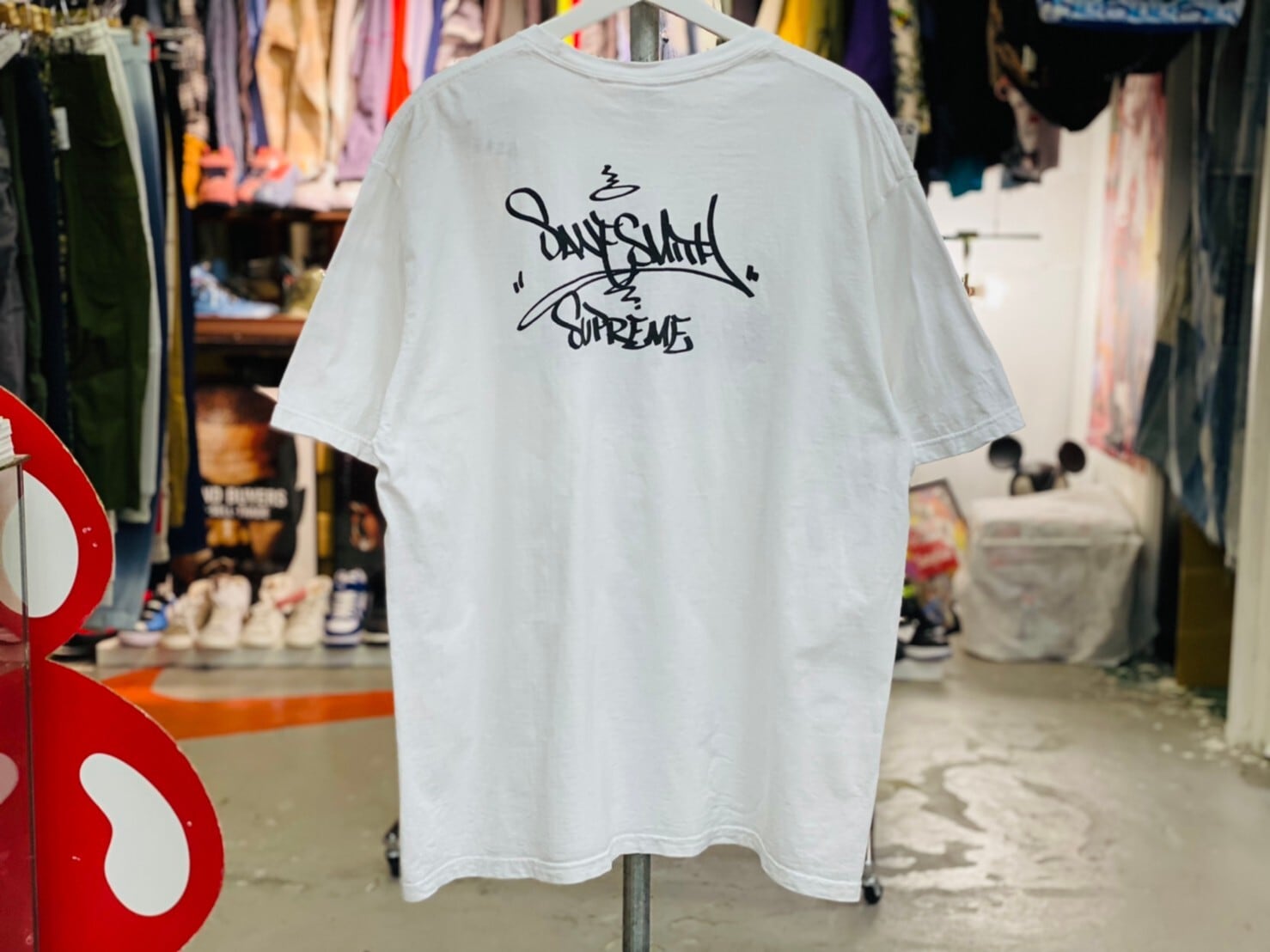 Supreme Bridge Tee White L - Tシャツ/カットソー(半袖/袖なし)