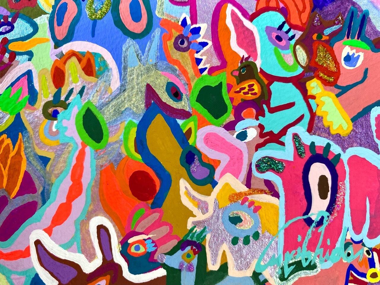 イモリ　アクリル画　原画 イモリ アクリル画 原画 0a68113029ad78f35df4bb69aebe6c