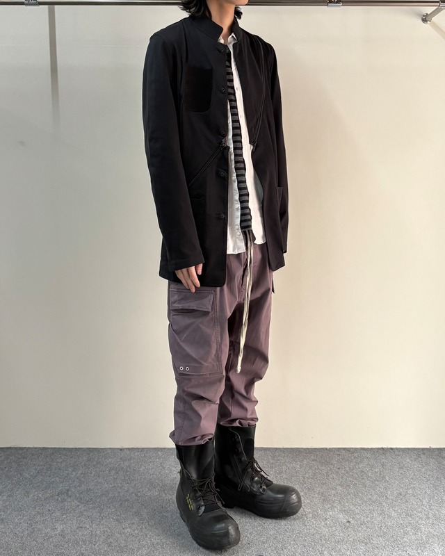 【Y-3】multi zip stand collar jacket