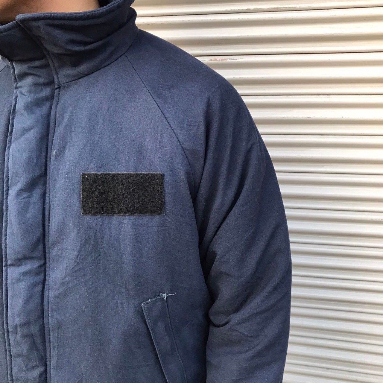 希少 Mサイズ 名作 米軍実物 00s USN シップボード ジャケット USNAVY 