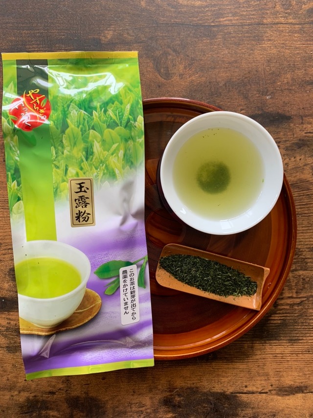 【玉露の濃厚な旨味をお手軽に】玉露粉茶　200ｇ