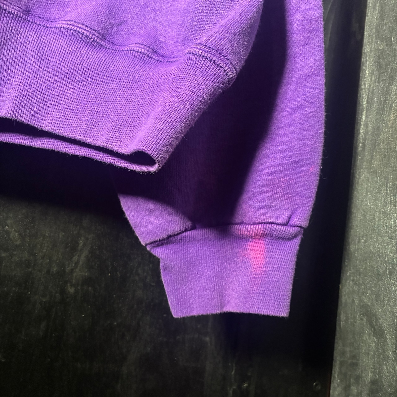 90s USA製 Fruit of the loom 紫無印スウェット XL