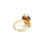 【MARKET】SINGLE STONE RING 3002