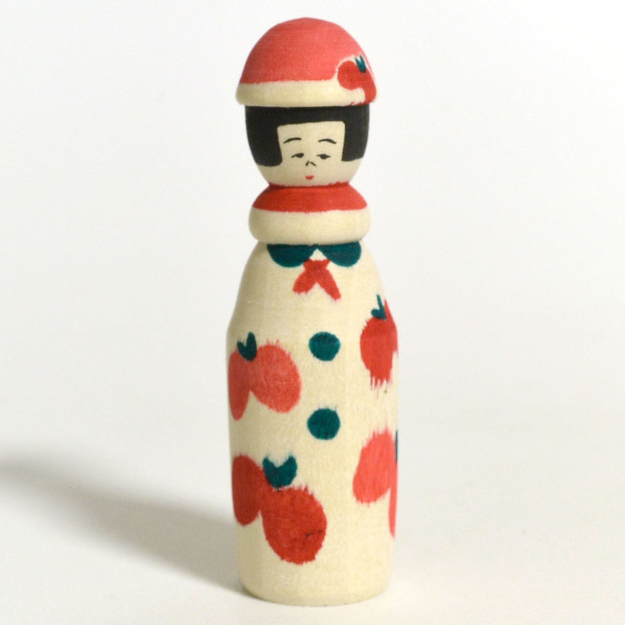 こけしページ モガこけし 約2寸 約6cm 鈴木敬 工人（作並系）#0369 | コケシア