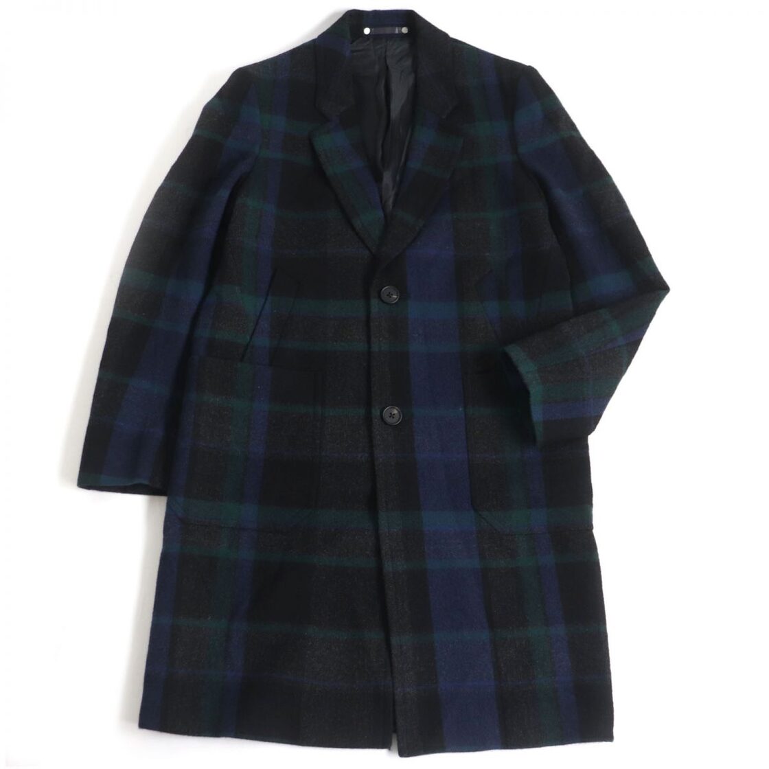 未使用品□PS Paul Smith/ポールスミス タータンチェック ウール100