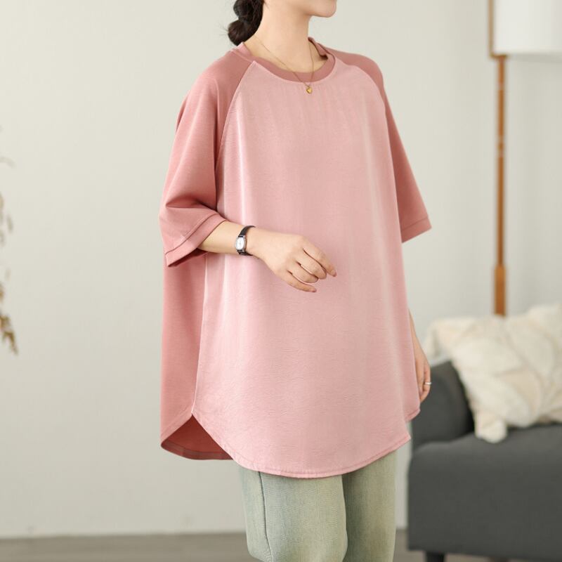 ラグランスリーブトップス(5色)11028