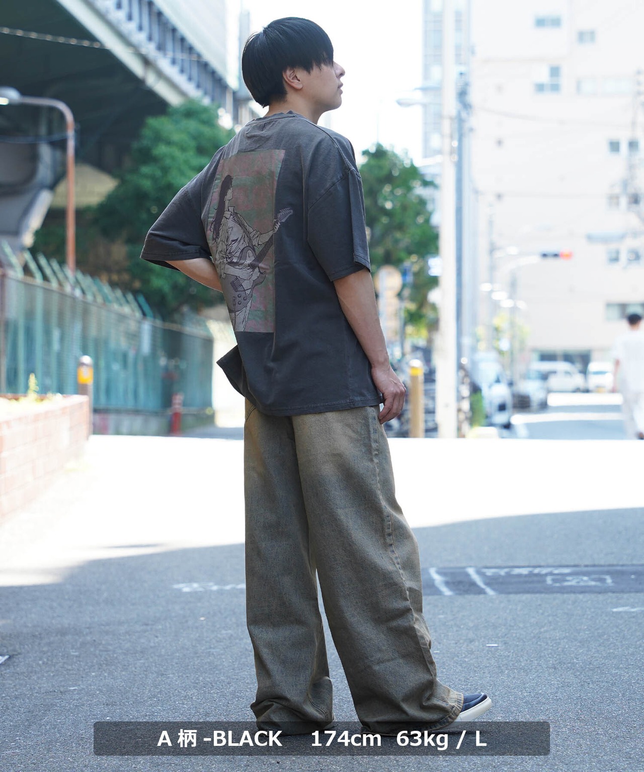 ◆『休日少女』ピグメントTシャツ◆sb-s1290142n