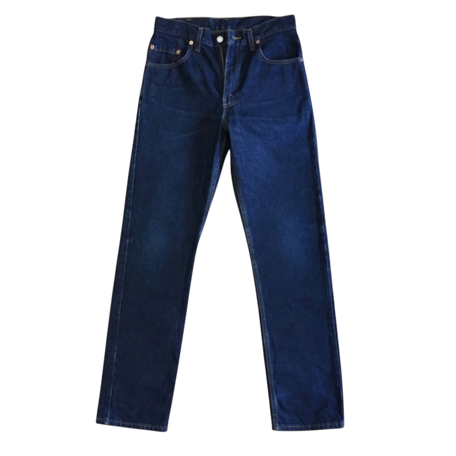 Levi’s 505 / Dark Indigo Denim / Straight Jeans / W29 L32 / Made in Canada / 90s