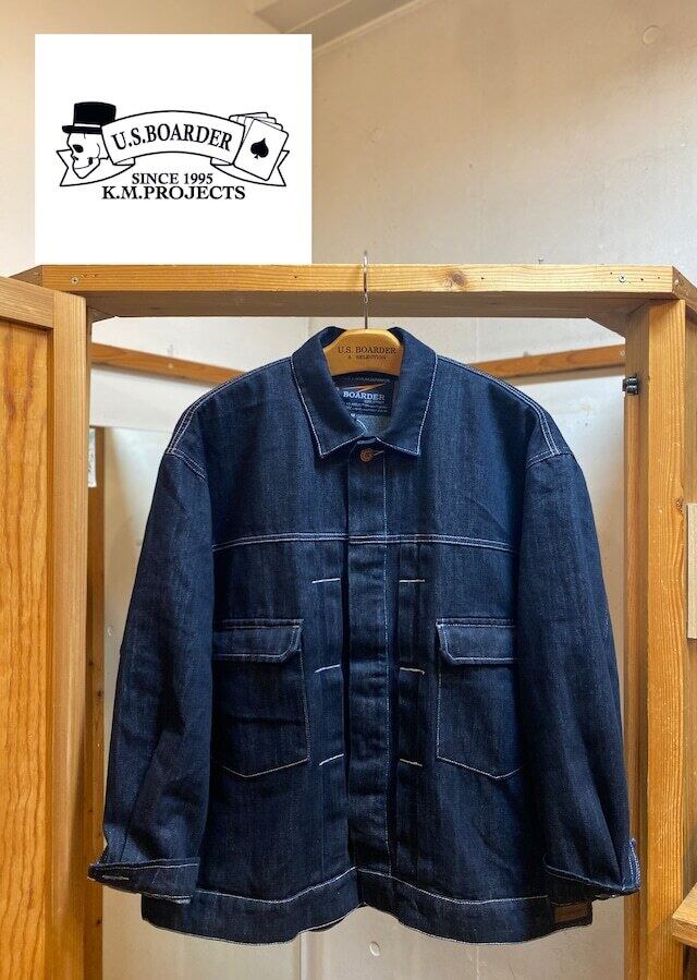 US BOARDER DセットアップJKT D set up Jacket デニムジャケット