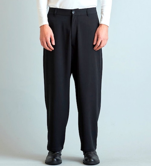 Easy Wide Trousers　Black