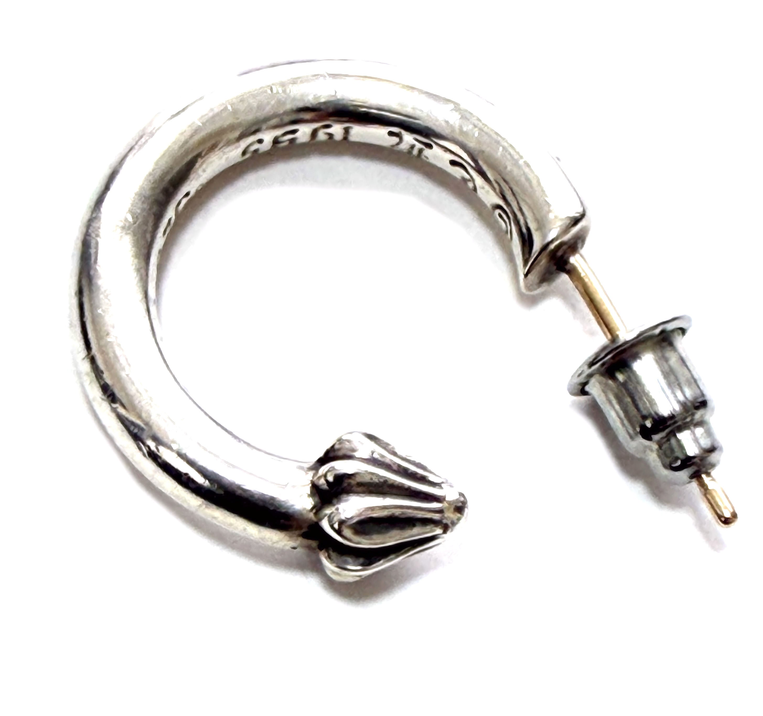 CHROME HEARTS クロムハーツ HOOP PLAIN プレーン フープ ピアス 925
