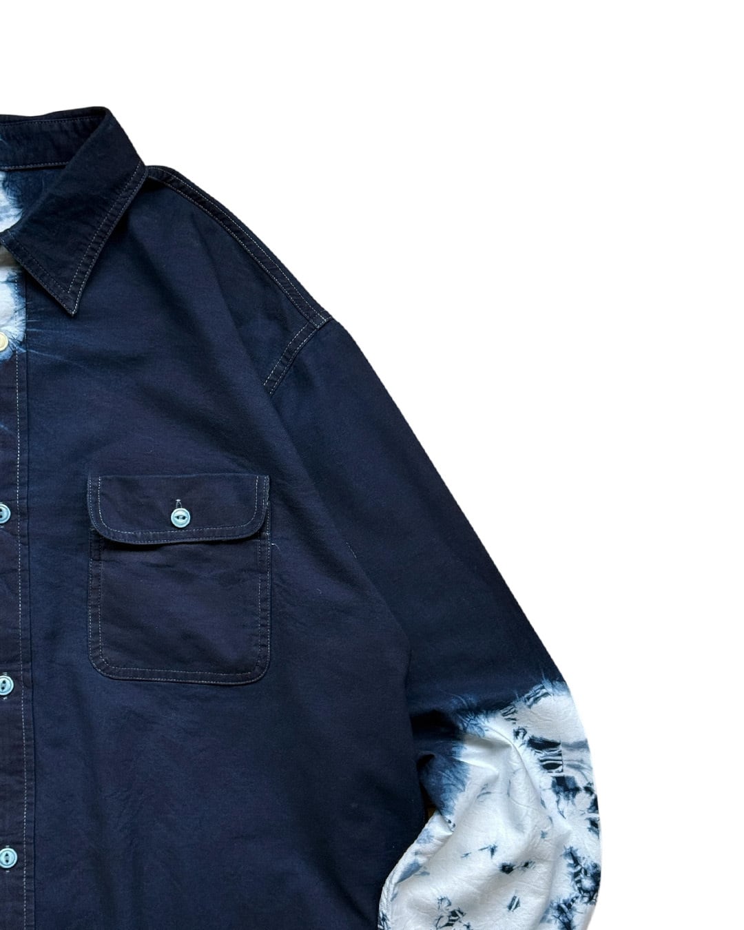 数量限定販売】藍染めワークシャツ 湖畔 | 唯一無二の服づくり KODAI