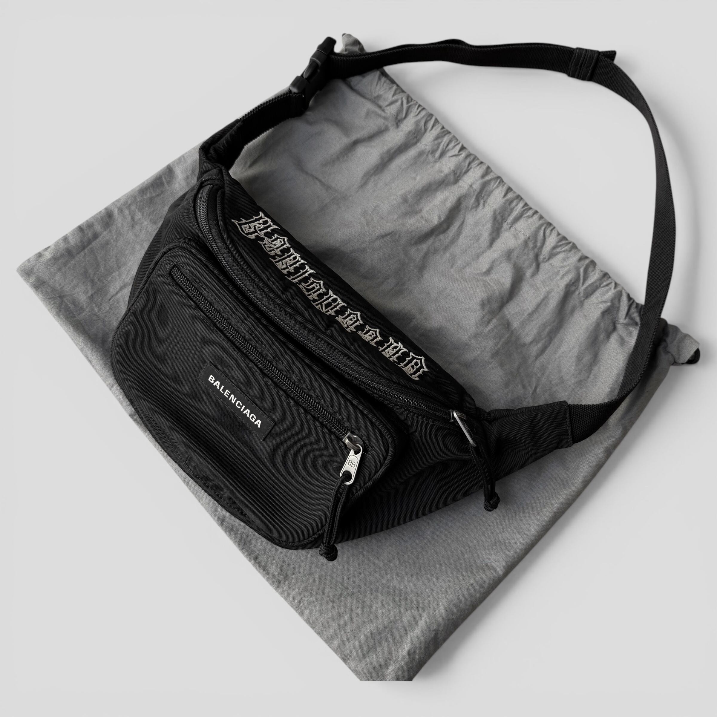 BALENCIAGA バレンシアガ エクスプローラー ベルトパック ブラック