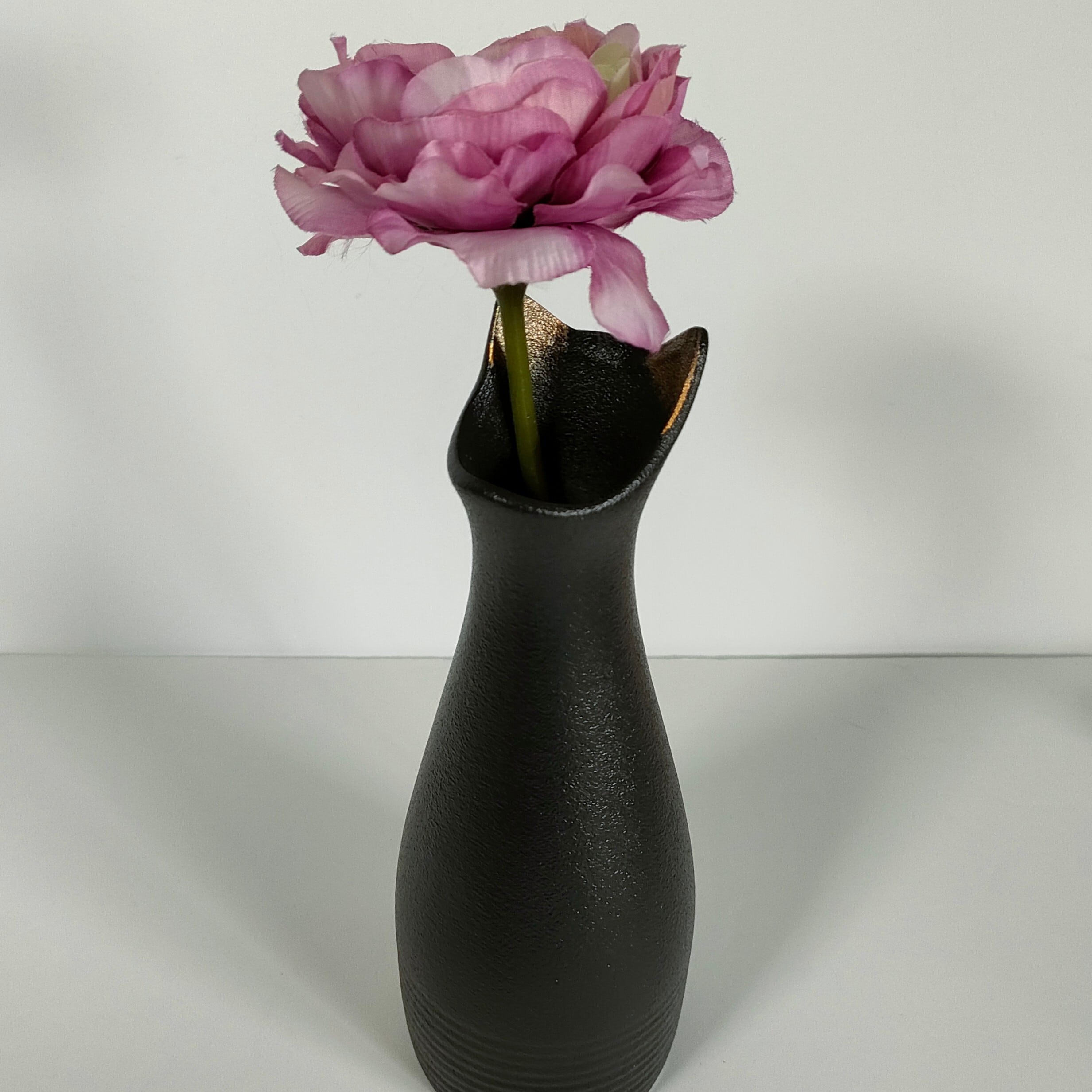 送料無料】ZAK-46 猫 ねこ 一輪挿し 花瓶 フラワーベース 陶器