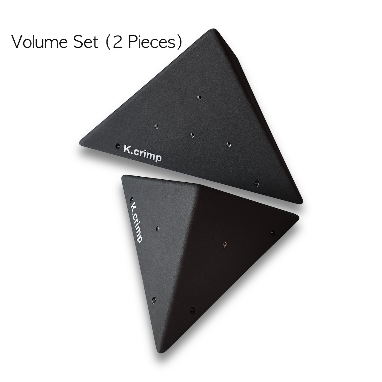 【ウッドボリューム】 TRIANGLE-BLACK 2P