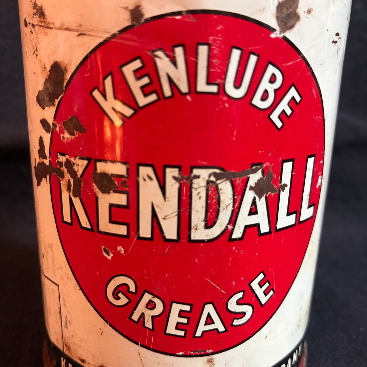 1940〜50's KENDALL 缶　　T-655