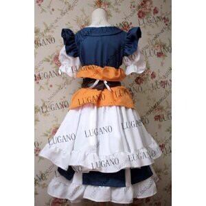 K2134 東方Project 東方花映塚 小野塚小町 コスプレ衣装+ウィッグ