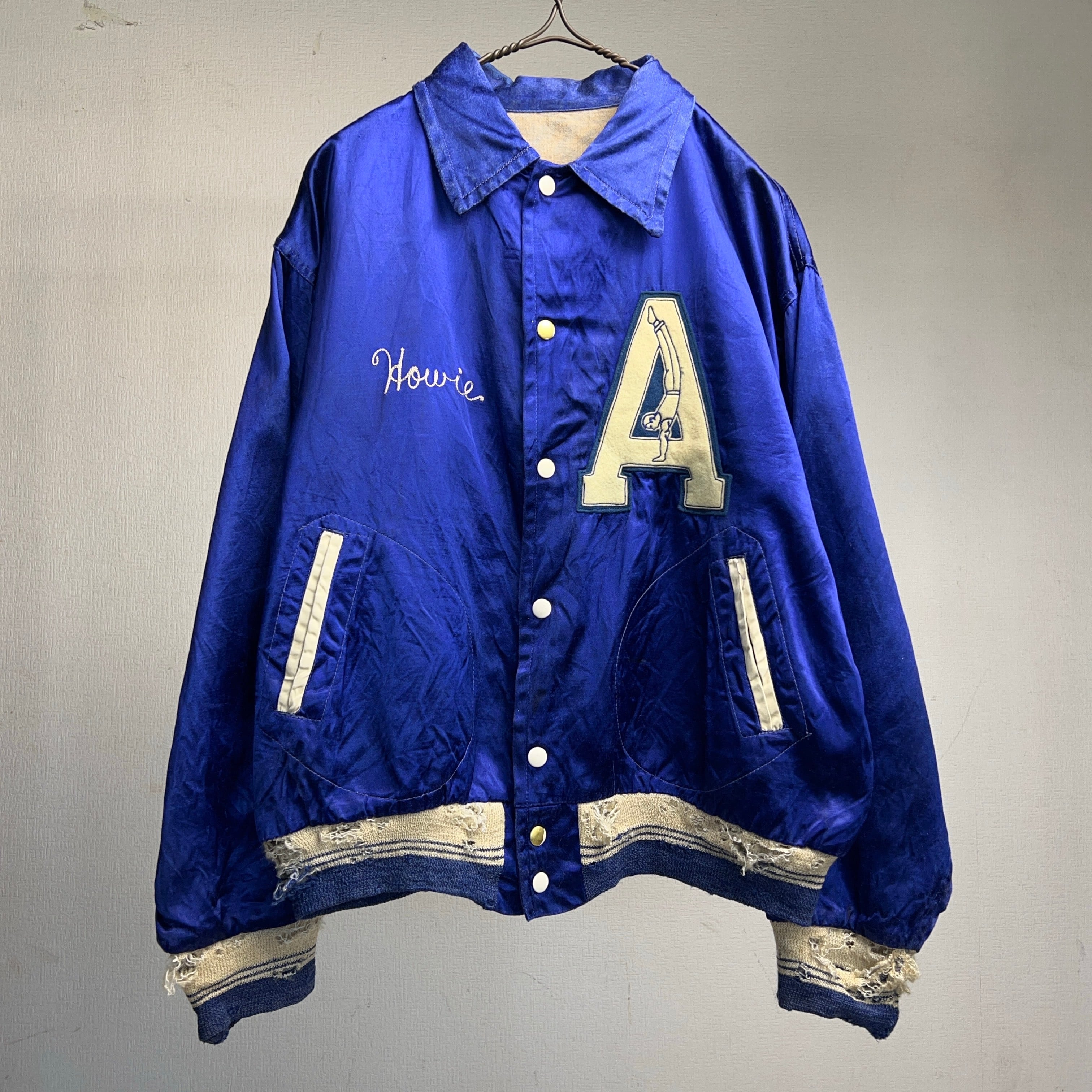 50's~60's SATIN STADIUM JACKET 50年代 60年代 サテンスタジャン