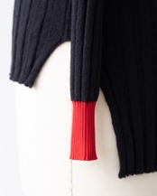 〈CÉLINE by phoebe philo〉Rib Knit Top