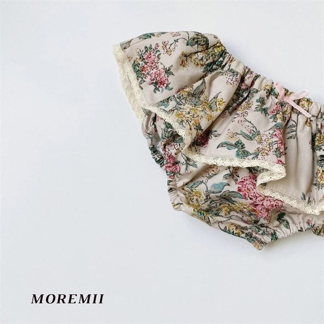 リブフレアパンツ