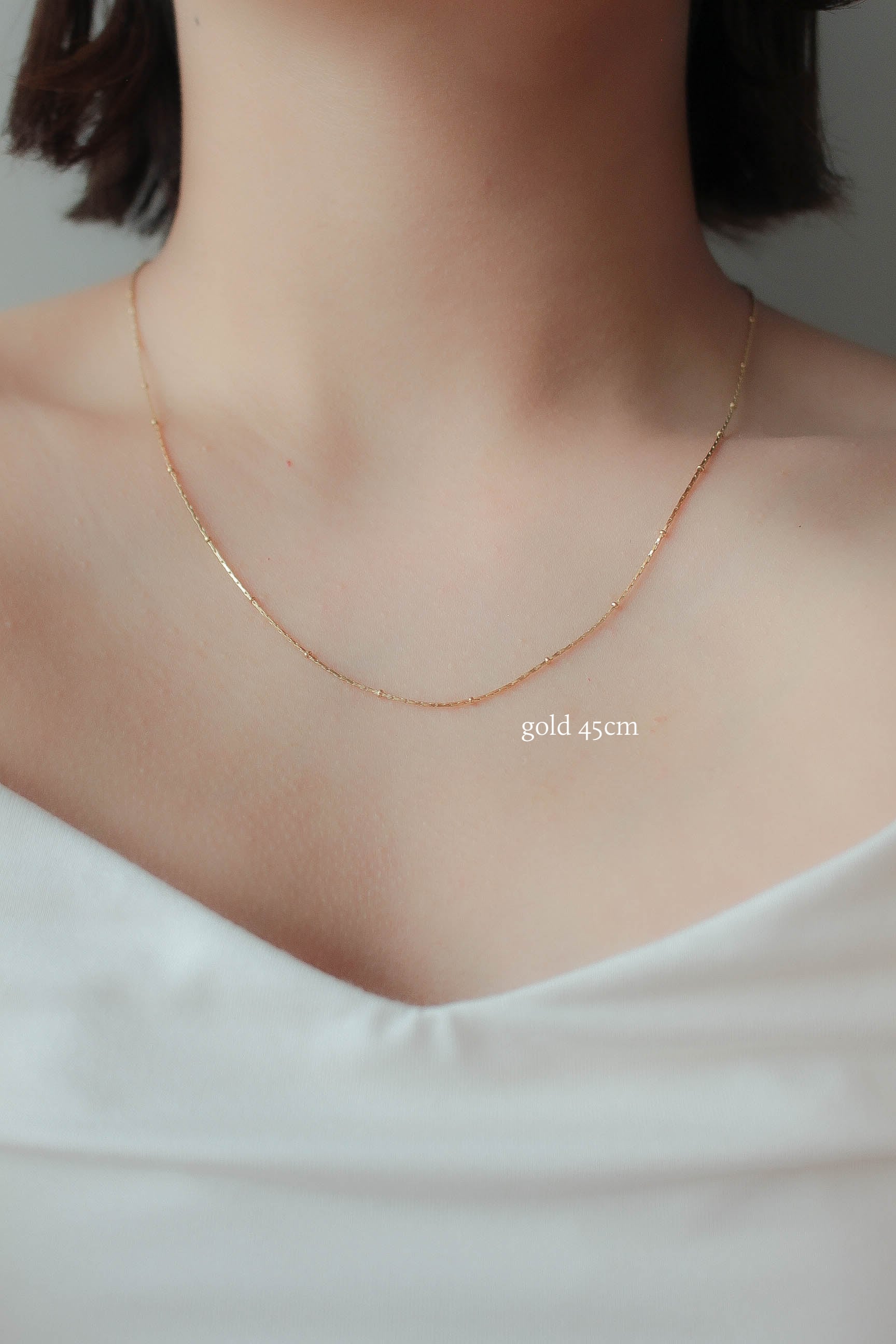 ebiten様 大好評【K18YG】華奢 長さが選べる『45センチ』 ebiten様 大好評【K18YG】華奢 長さが選べる『45センチ』