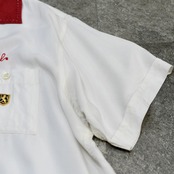 ~60's NAT NAST rayon bowling shirt