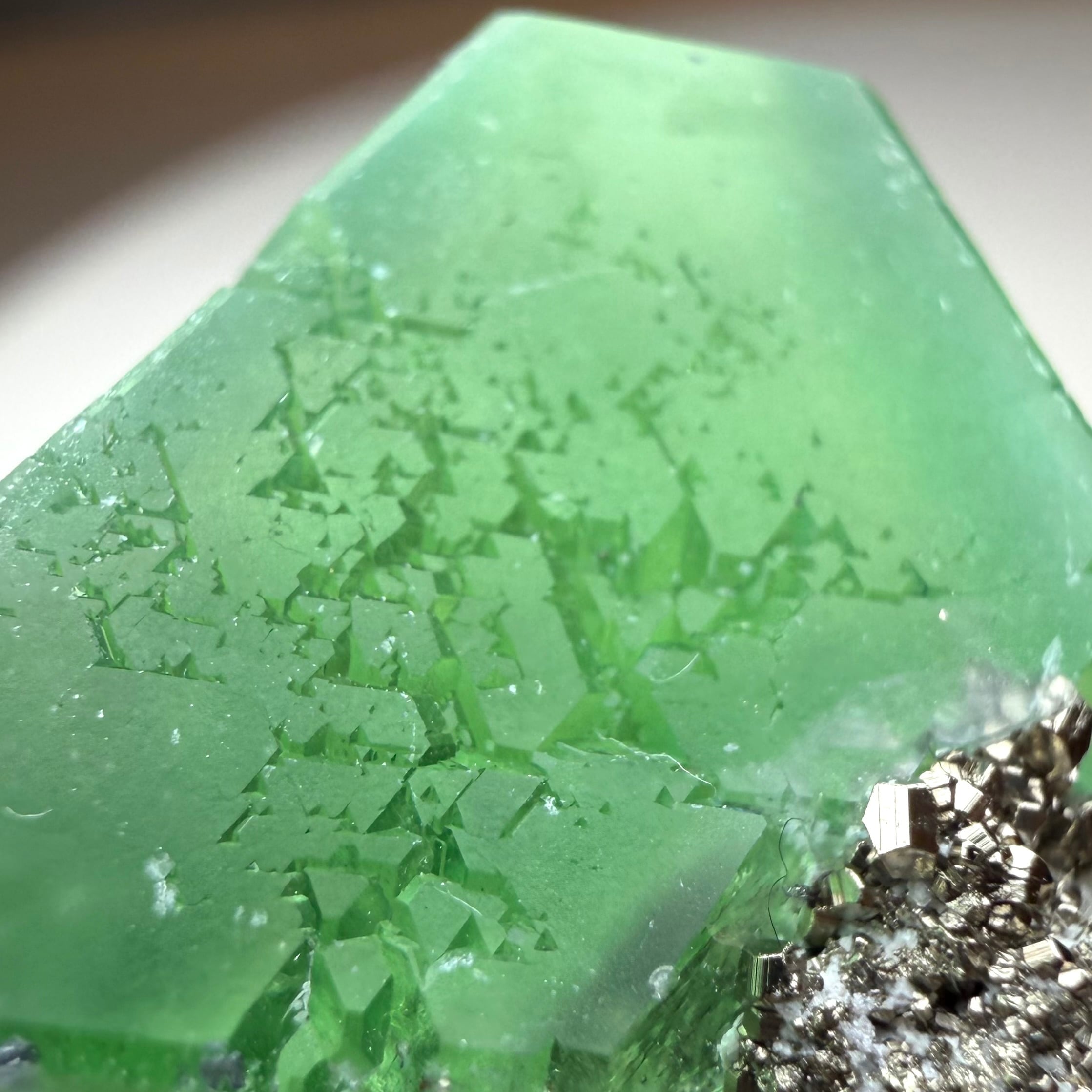 フローライト / パイライト【Fluorite with Pyrite】ペルー産