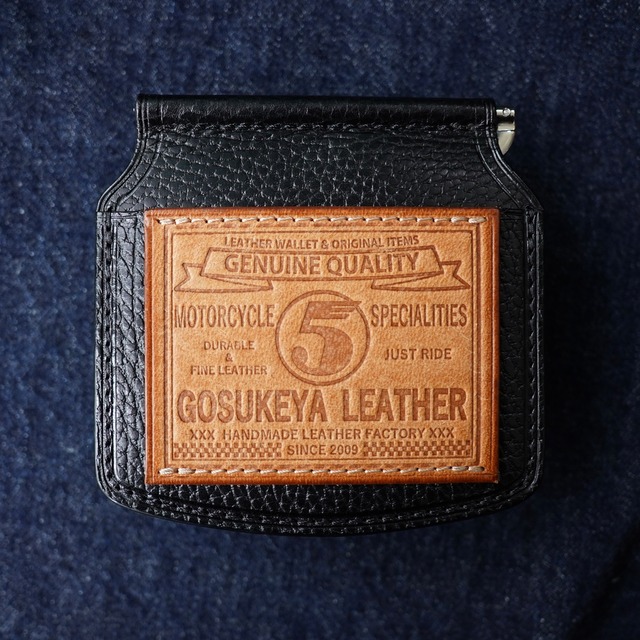 マネークリップ 五助屋レザー × 6T Leather Works