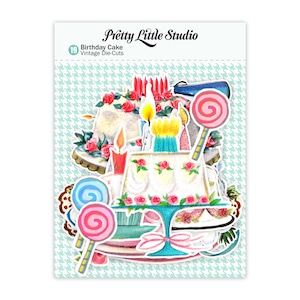 新入荷☆PLS42 PrettyLittleStudio【Birthday Cake】die-cuts pack  ダイカットパック