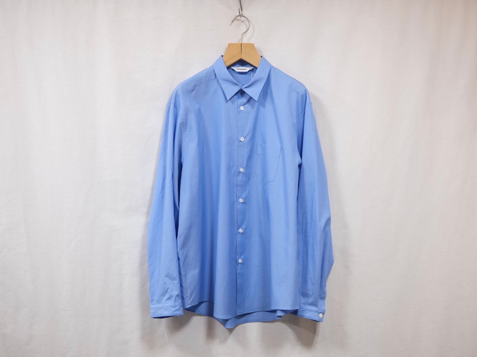DIGAWEL” Shirt (generic)② Broadcloth Dark Sax” | Lapel online store