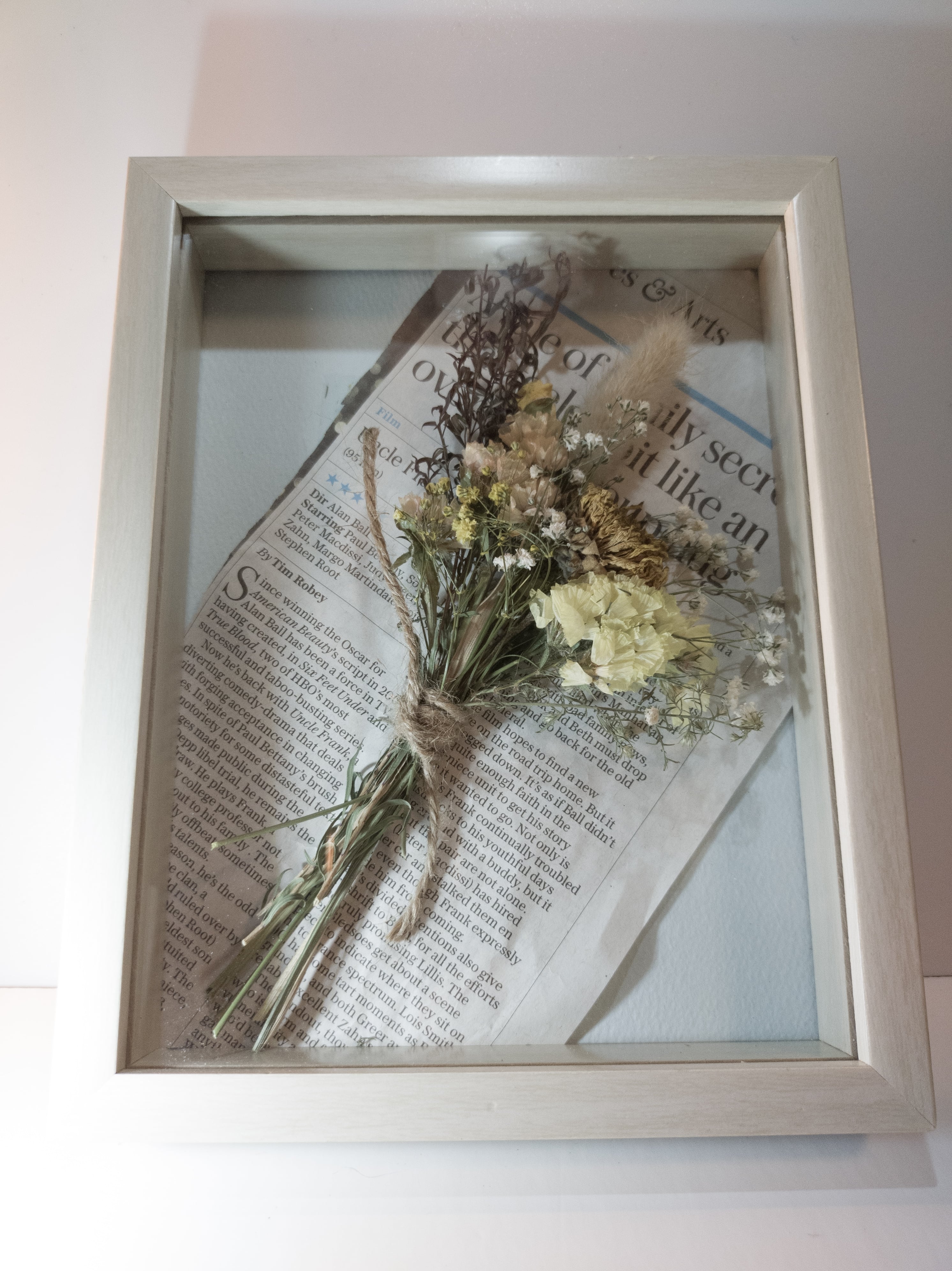 ブーケアートフレームSS【Dried flowers Bouquet art frame SS】