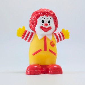 ☆ VINTAGE 2005 ☆【 McDonald's ( マクドナルド ) 】2005年マクドナルドミールトイ / 『 フィッシャープライス ロナルド / ドナルド ソフビトイ 』 ハッピーミール 〚アメリカン雑貨 アメトイ〛