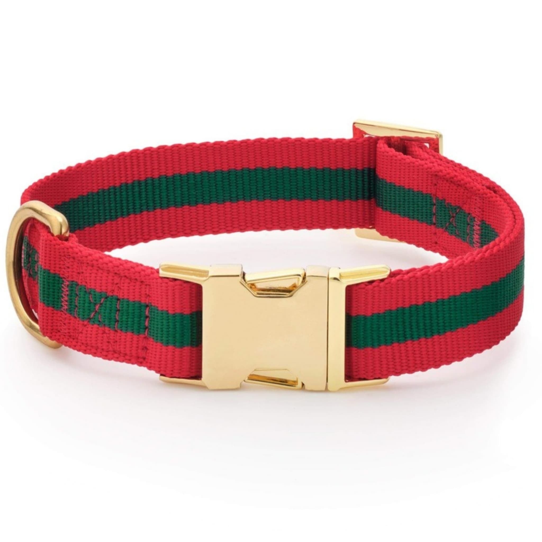 日本初上陸!【The Foggy Dog(ザ フォギー ドッグ)】ノエル ストライプ ウェビング 首輪 /Noel Striped Webbing Dog Collar