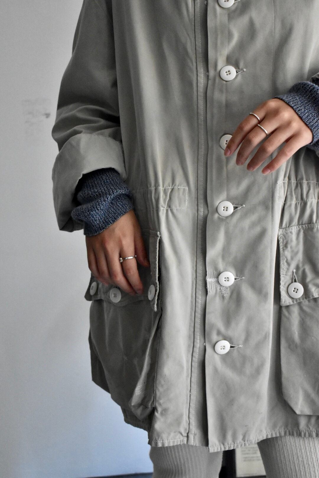70's Swedish army ”M−62“snow parka size46“USED“ | KEY WEB STORE
