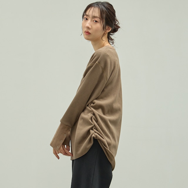 袖ボタンミディTee / 854303